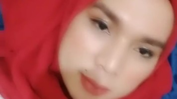 Bokep Jilbab – VCS Kak Amorra Zorra Jilbab Merah Mendesah Remas TT