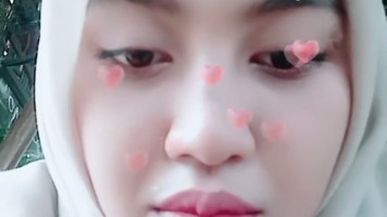 RASYA Hijab Nakal Live Colmek Brutal