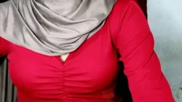 XD Fira Hijab Kacamata Live Nakal Buka Uting