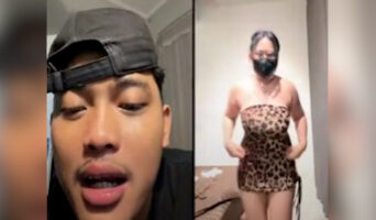Steffy Ngangkang Tanpa CD Challenge Lompat Tiktok